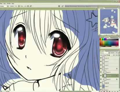 Detailed colouring