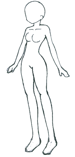Boy body sketch 1